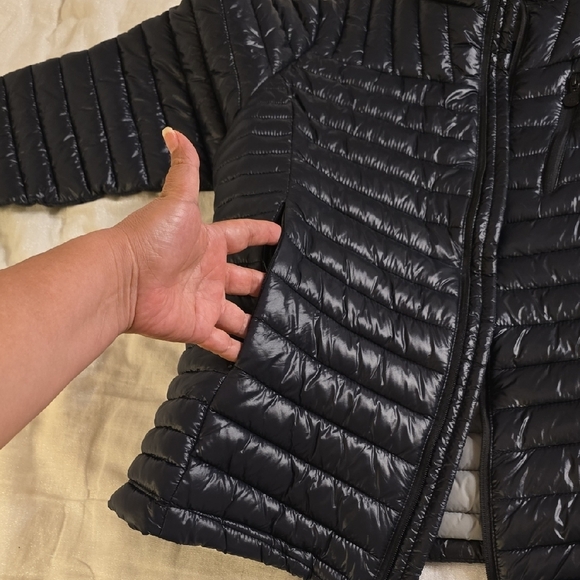 Spire Elegant Black Puffer Jacket for Women NWOT - Picture 13 of 16